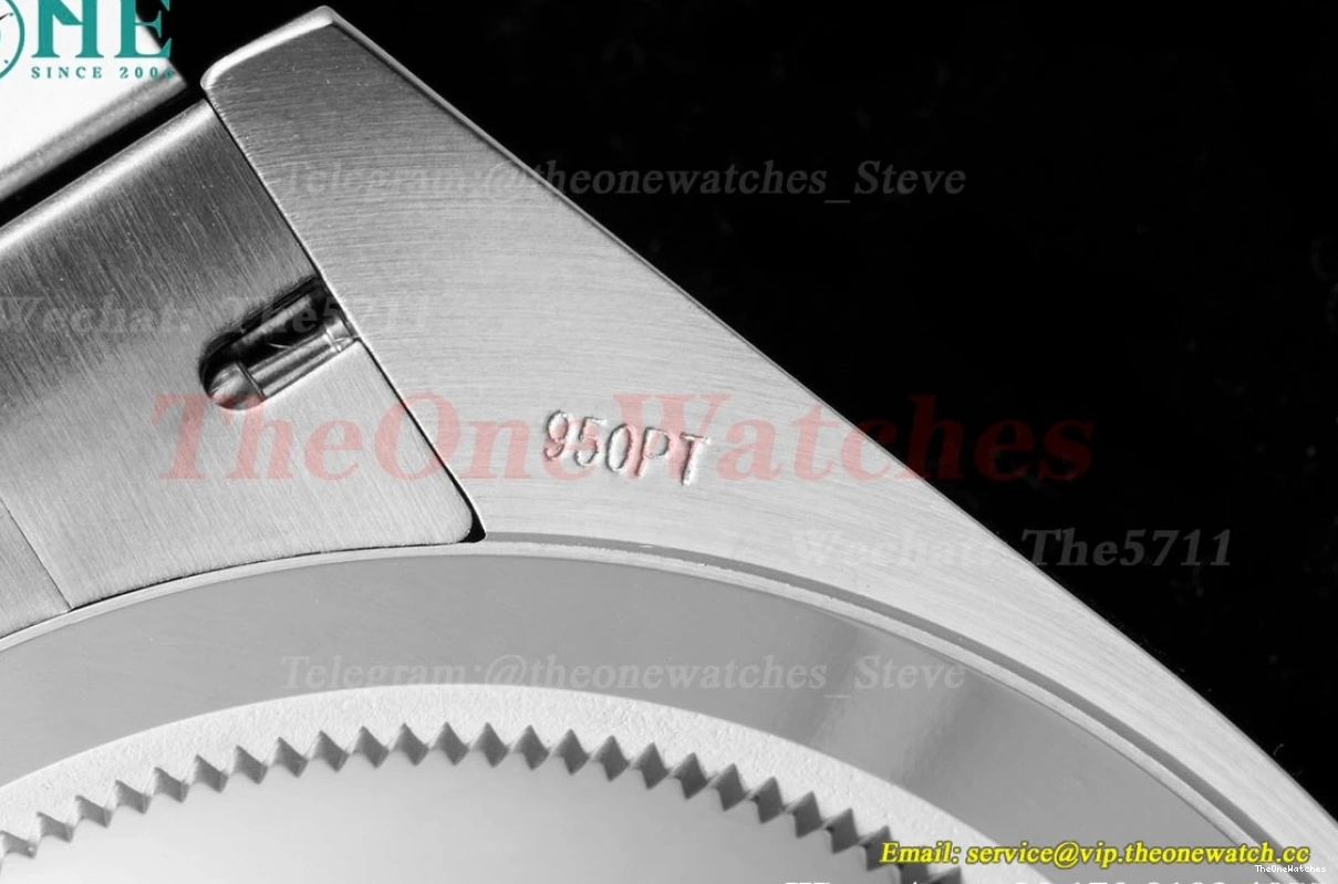 GSF 40mm DayDate A3255 Version) SS (Tungsten 228349 Heavy SS Pres Ice Blue Dia 0128